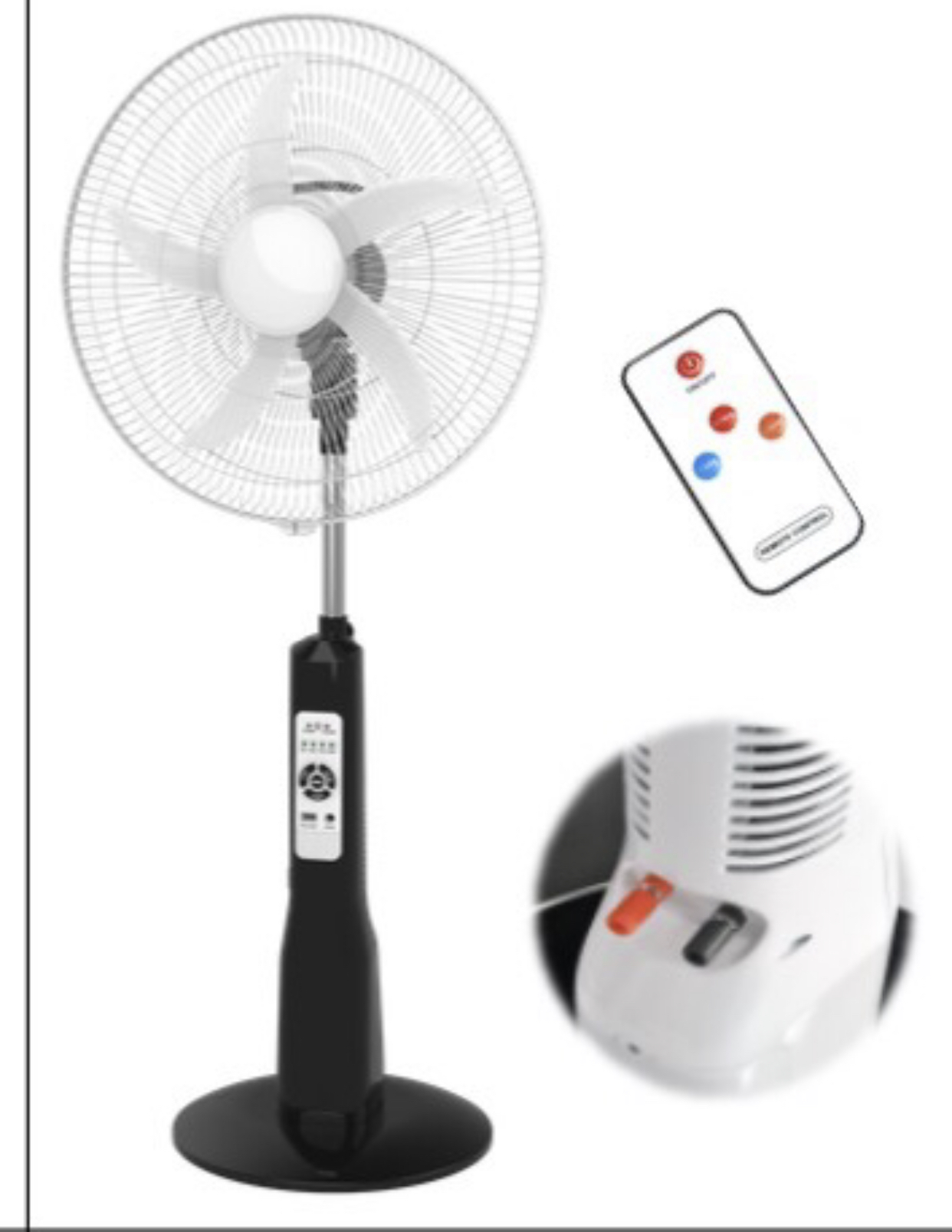 Rechargeable fans