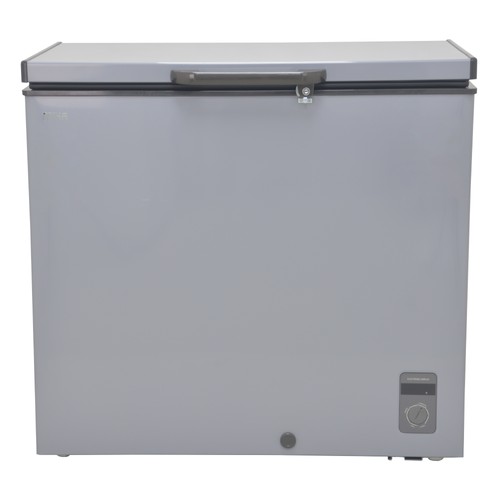 MIKA Chest Freezer, 226L, Aluminium Inner, Dark Grey
