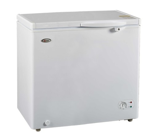 MIKA Chest Freezer, 150L, Aluminium Inner, White - Image 2