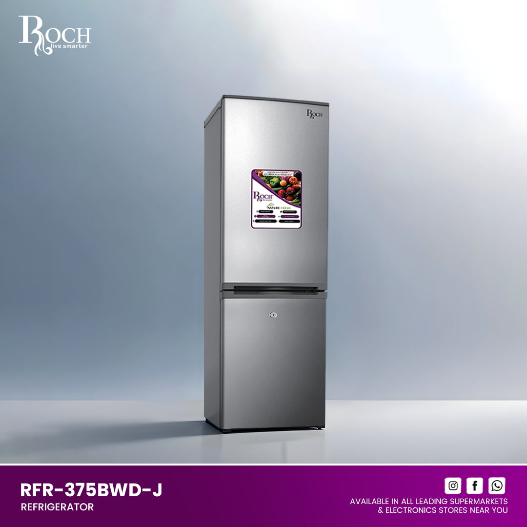 ROCH Refrigerators 340 Ltrs. (RFR-375BWD-J)