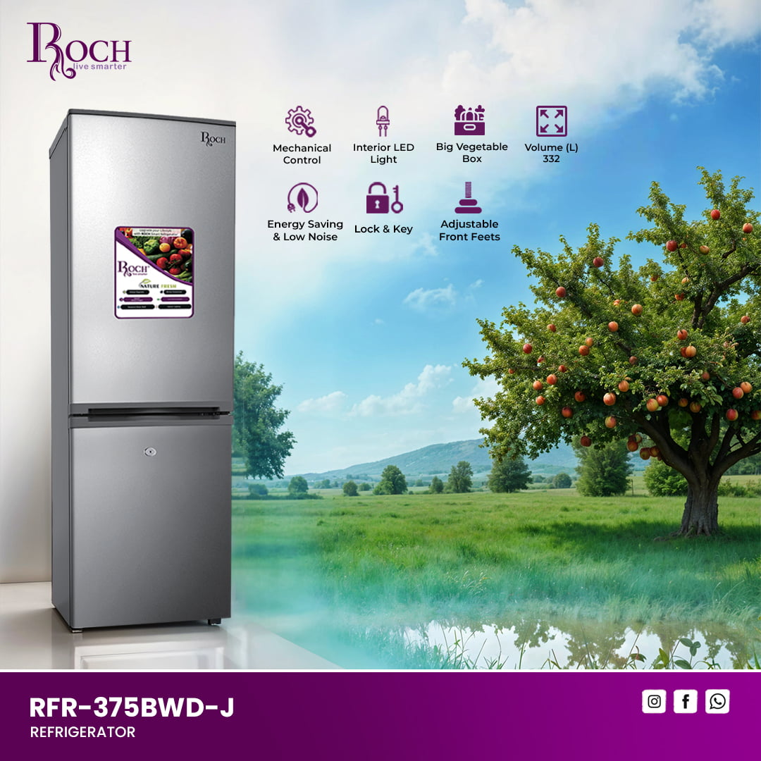 ROCH Refrigerators 340 Ltrs. (RFR-375BWD-J) - Image 3