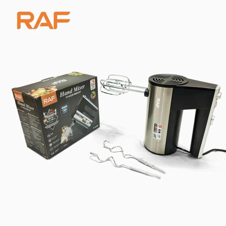 Hand Mixer and Egg Beater R.6629 – 5 Speeds + Turbo – 800W - Image 2