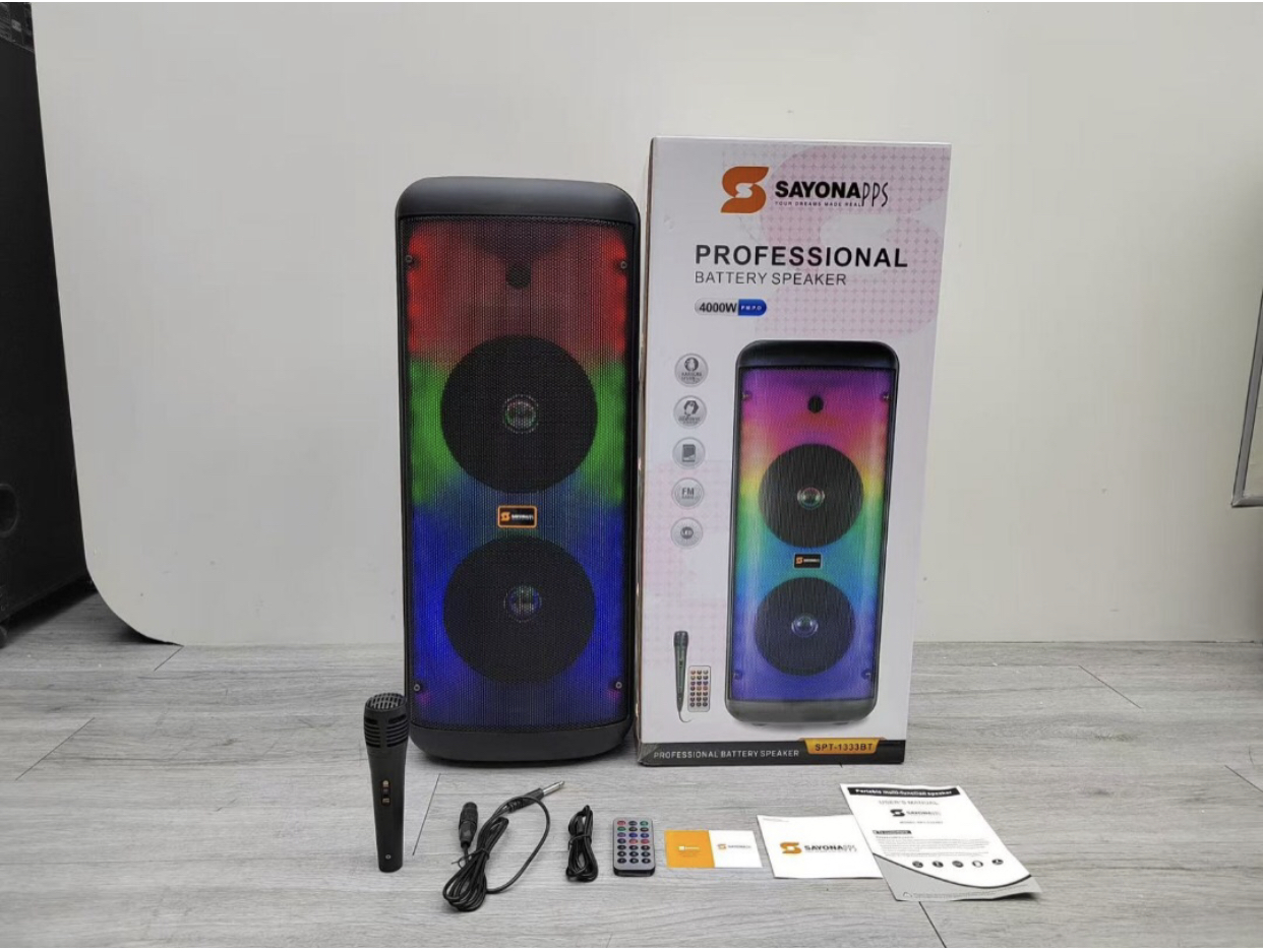 SAYONAPPS SPEAKER WITH MICROPHONE