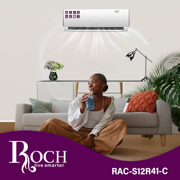 ROCH Inverter Split Air Conditioner 12000 BTU (RAC-S12R41-C)