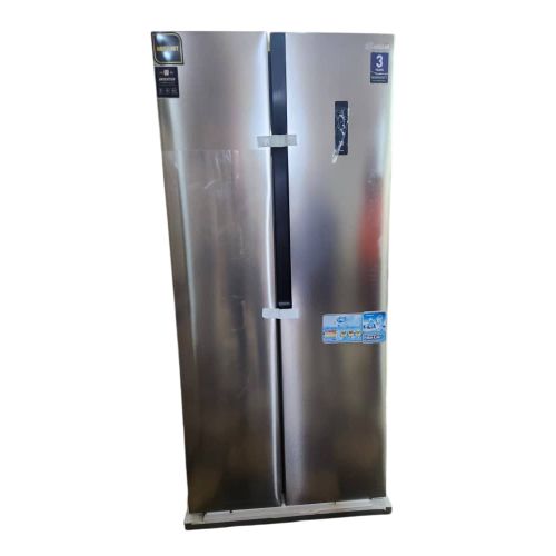 Sayona 518 Litres 2 Doors Side By Side Refrigerator, Fridge SRF-518 - Silver