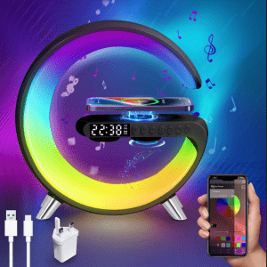 Wireless charger and bluetooth speaker