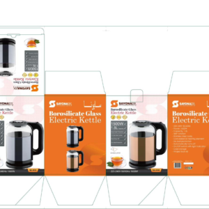 SayonaPPS SK-2535 Borosilicate Glass Electric Kettle 1.8L Model: SK-2535