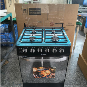 SayonaPPS Free Standing Gas Cooker 60cm Model: SGC60G40-BL