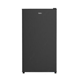 Haier 90L Single Door Refrigerator – Black, Compact & Energy Efficient