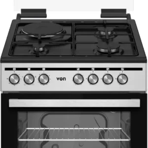 VON COOKER VCF663155NSY 6060 3+1 M/E INOX GREY
